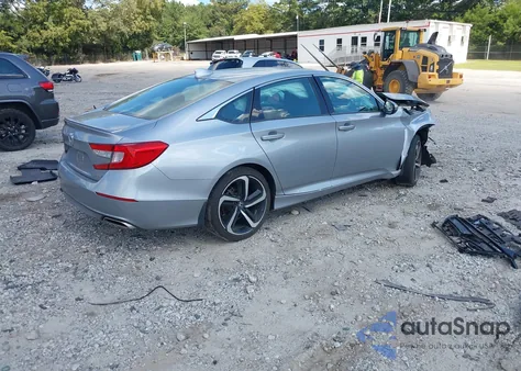 2018 Honda Accord Sport из США, поврежденный, VIN 1HGCV1F33JA219974